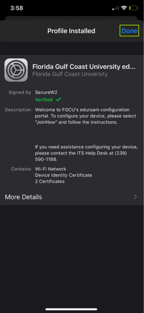 eduroam iOS Done Screen.PNG