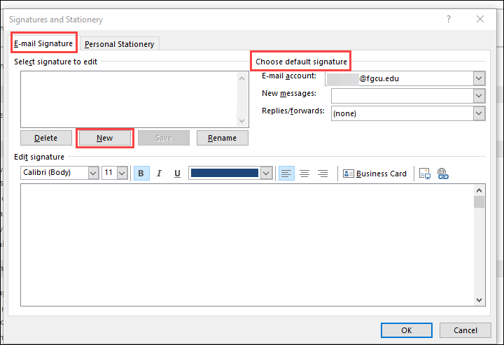 Outlook: Features and Functions – Florida Gulf Coast University ITS