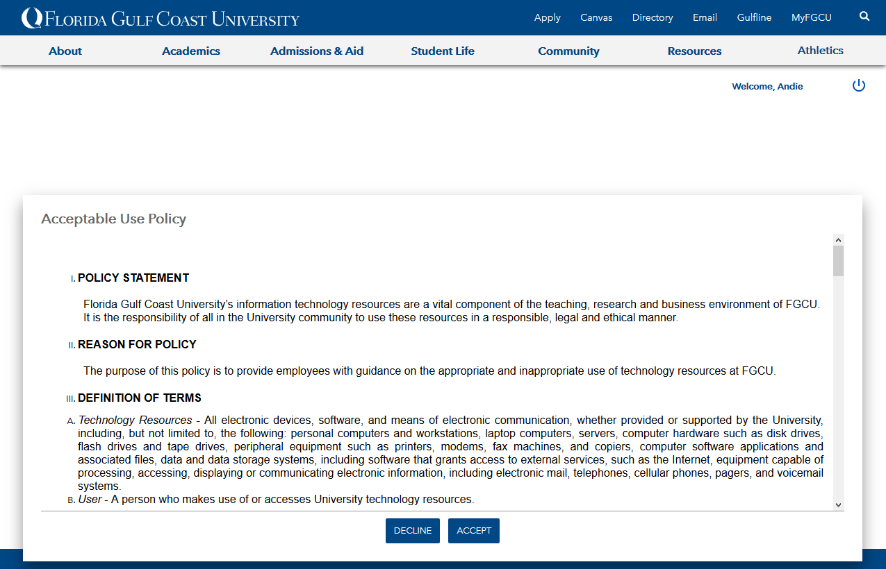 Accessing Your 2nd Eagle Access Account for the First Time – Florida ...