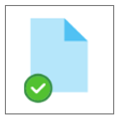 OneDrive green circle white checkmark status.PNG